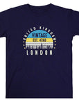 London T-Shirt United Kingdom Est. 47 AD | Vintage UK City Shirt | British Heritage Tee | England Souvenir | Gift for Traveler