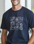 Medical Assistant Shirt, Nursing Student Gift, Medical Doodle T-Shirt, Med School Tee, Nurse Doodle Shirt, Radiology Doodles, Medical Student Gift