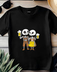 Oktoberfest Funny Skeletons T-Shirt, Beer Festival Shirt, Group Drinking Team Tee, German Beer Lover Shirt, Cheers Halloween Ghosts Shirt