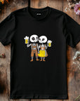 Oktoberfest Funny Skeletons T-Shirt, Beer Festival Shirt, Group Drinking Team Tee, German Beer Lover Shirt, Cheers Halloween Ghosts Shirt