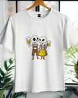 Oktoberfest Funny Skeletons T-Shirt, Beer Festival Shirt, Group Drinking Team Tee, German Beer Lover Shirt, Cheers Halloween Ghosts Shirt