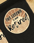 Officially Retired Socks – Funny Retirement Gift for Men & Women | Retirement Socks | Leaving Present | Happy Retirement Keepsake