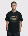 2007 18th Birthday T-Shirt | Funny 18th Gifts for Son, Gifts for Him | Classic 18th T-Shirt for Men