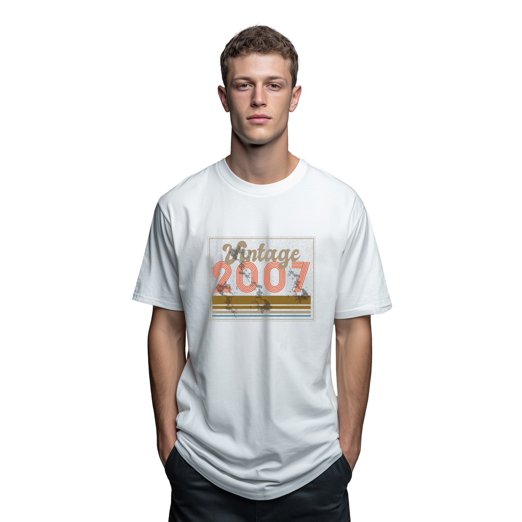Vintage 2007 - 18th Birthday T-Shirt, Funny 18th Gift for Dad, 18th Gifts for Men, Classic 18th T-Shirt
