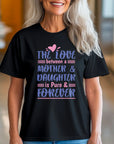 The love between mother and daughter, Mothers svg, Mom, Mama, Mommy and Me, Mothers Day T-shirt
