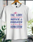 The love between mother and daughter, Mothers svg, Mom, Mama, Mommy and Me, Mothers Day T-shirt