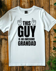 Awesome Grandad Customised T-Shirt – The Cool Daddy Gift