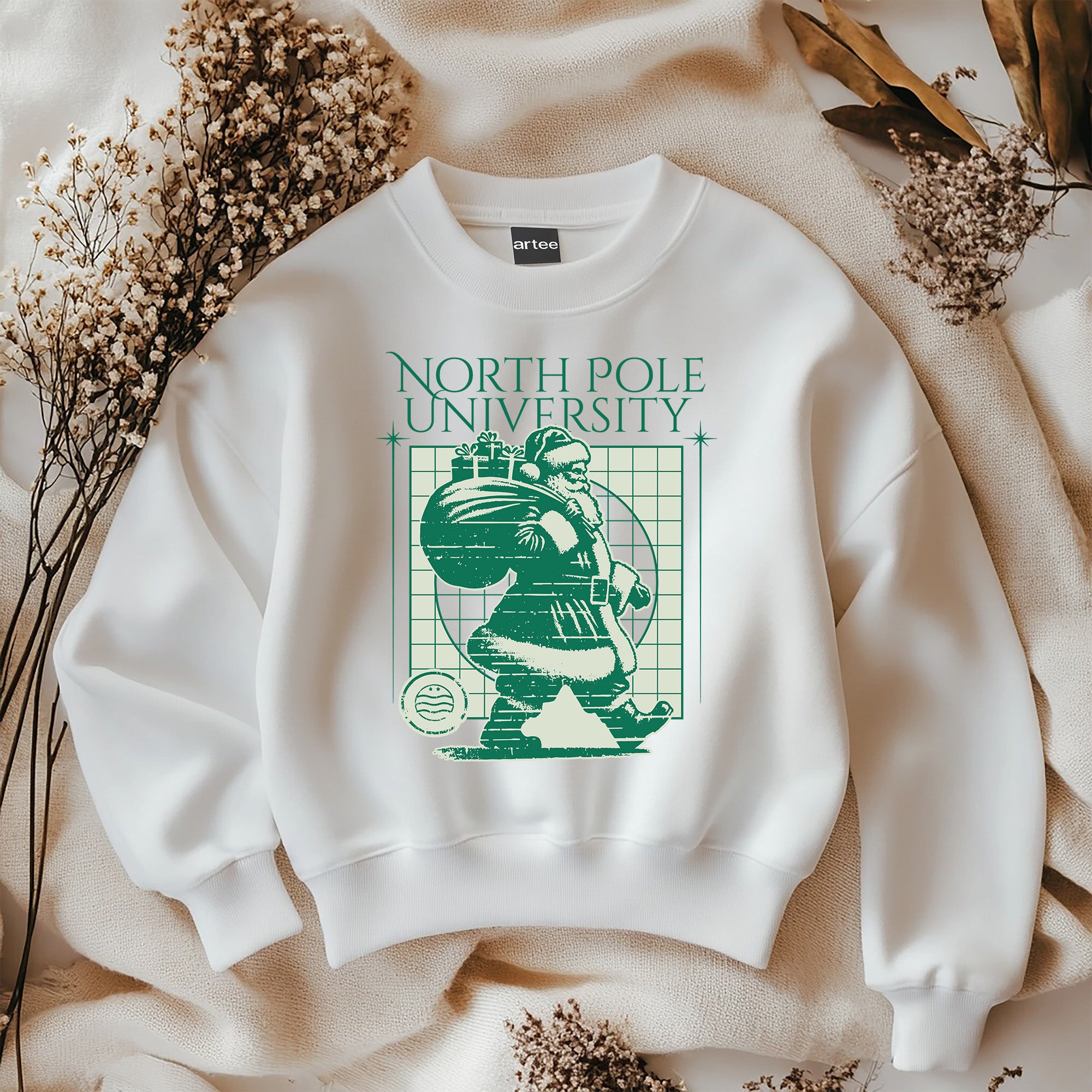 Trend North Pole et Pr White Christmas Sweatshirt