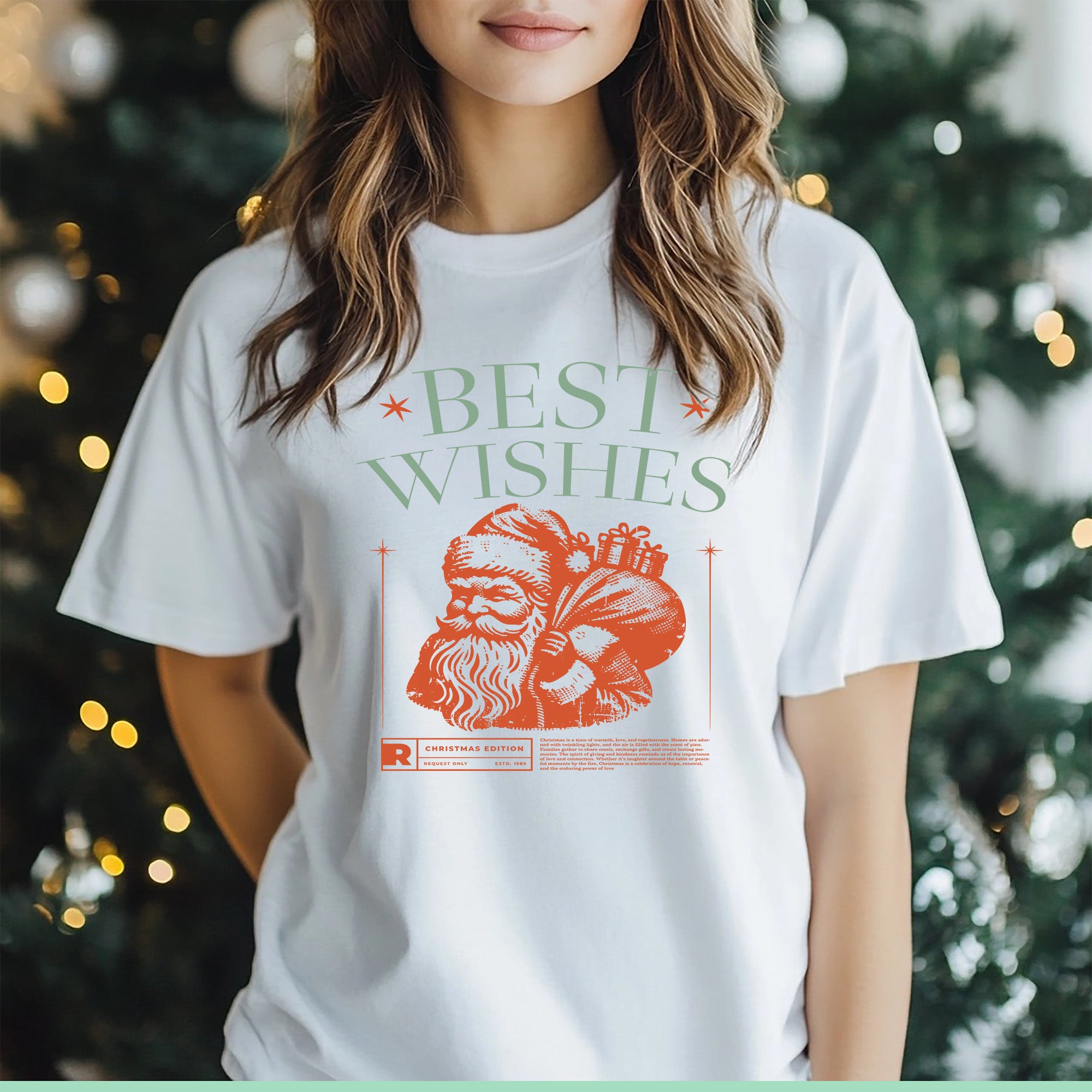 Christmas Edition Hoodie: Festliche Oberbekleidung, ESTD. 1989 Wärme & Liebe
