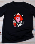 Funny Nurse Shirt, Boba Tea Lover Tee, Bubble Tea Gift T-Shirt for Nurses, Cute Medical Worker Tee, Nursing Life Shirt