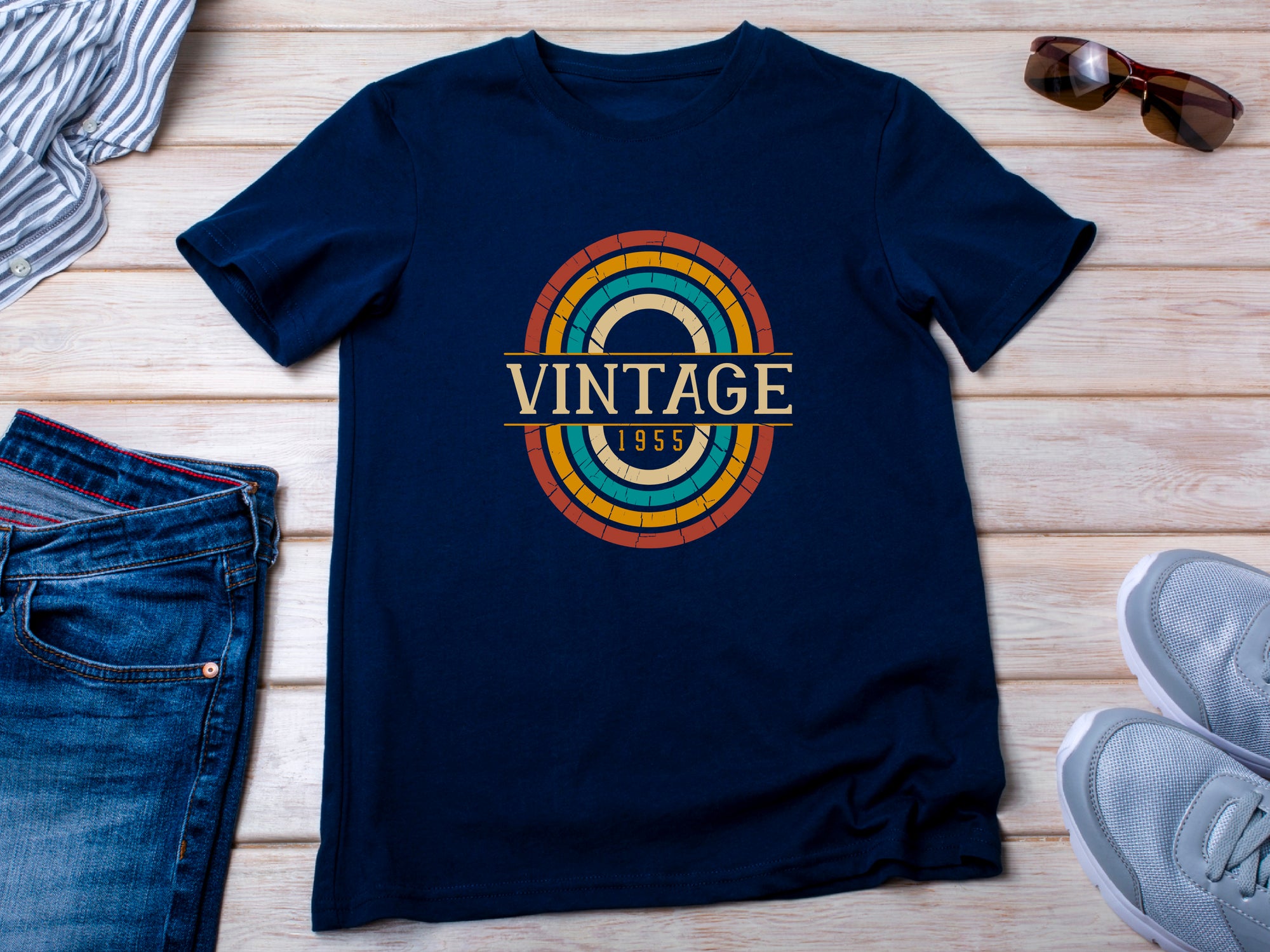 1955 Vintage Quote T-Shirt – 70th Birthday Gift for Men, Funny 70th T-Shirt for Dad, 70th Gifts for Him