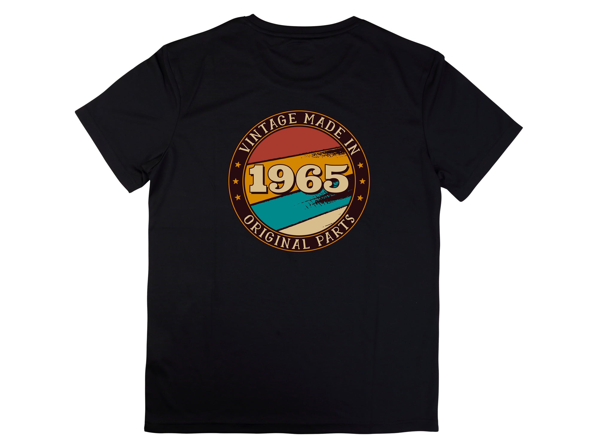 Vintage 1965 - Made with Original Parts T-Shirt, 60th Birthday Gift for Men, Funny 60th Gift for Dad, Classic 1965 T-Shirt