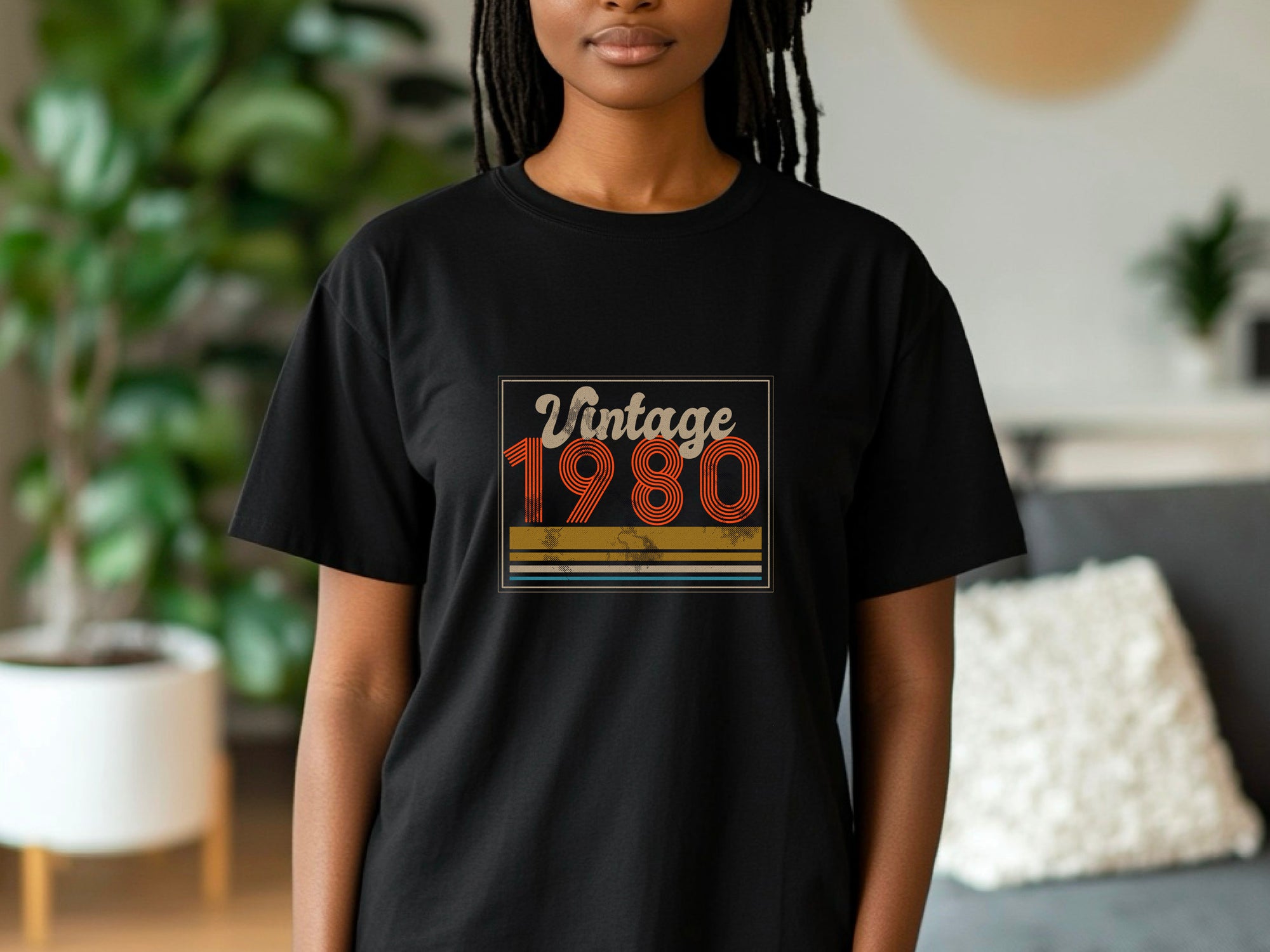 Vintage 1980 - 45th Birthday T-Shirt, PR ET Edition, Funny 45th Gift for Dad, 45th Gifts for Men, 45th T-Shirt