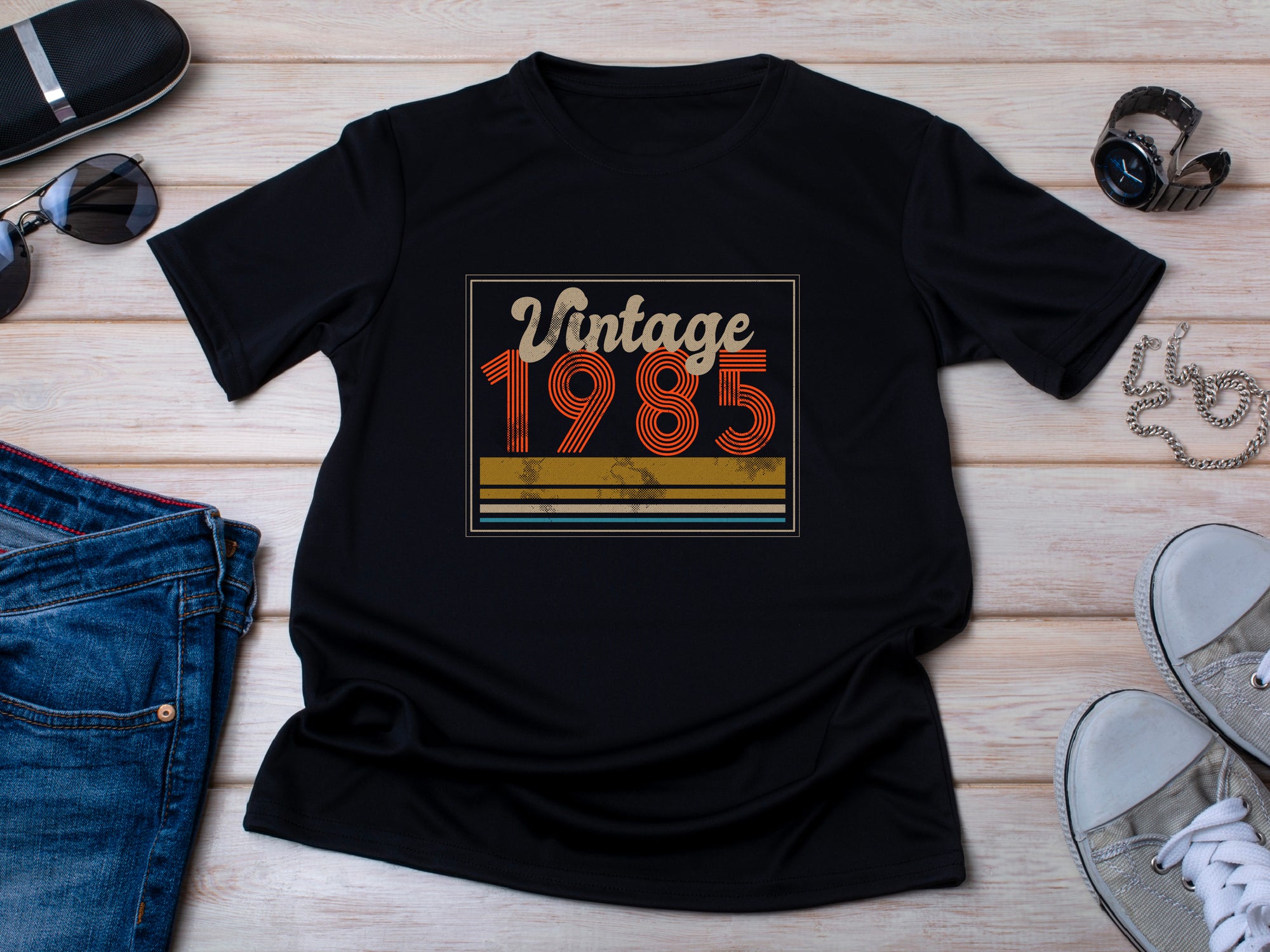 1985 Vintage PR ET - 40th Birthday T-Shirt, Funny 40th Gift for Dad, 40th Gifts for Men, 40th T-Shirt