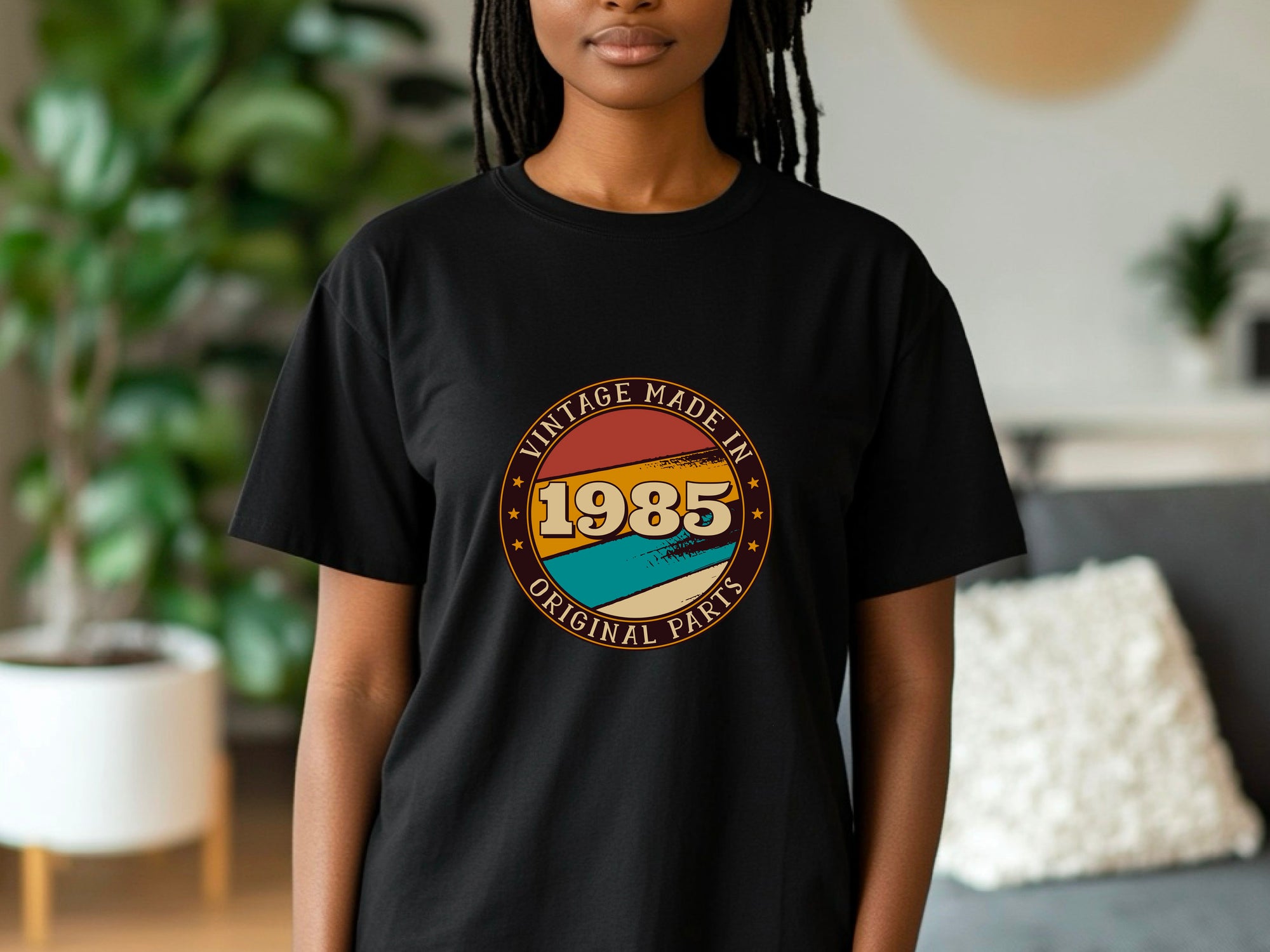 Vintage 1985 - 40th Birthday T-Shirt, Made with Original Parts, Funny 40th Gift for Dad, 40th Gifts for Men, 40th T-Shirt