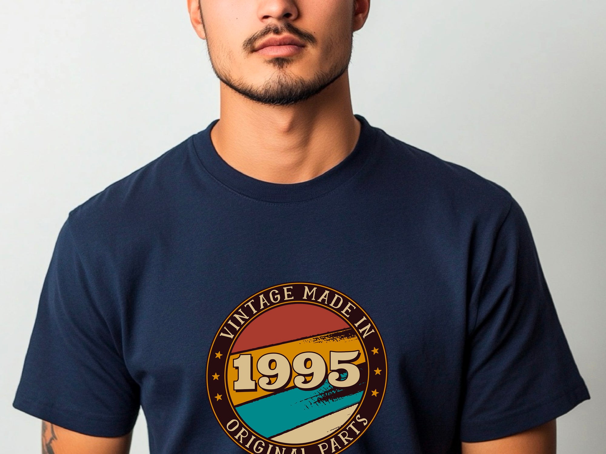Vintage 1995 - 30th Birthday T-Shirt, Made with Original Parts, Funny 30th Gift for Dad, 30th Gifts for Men, 30th T-Shirt
