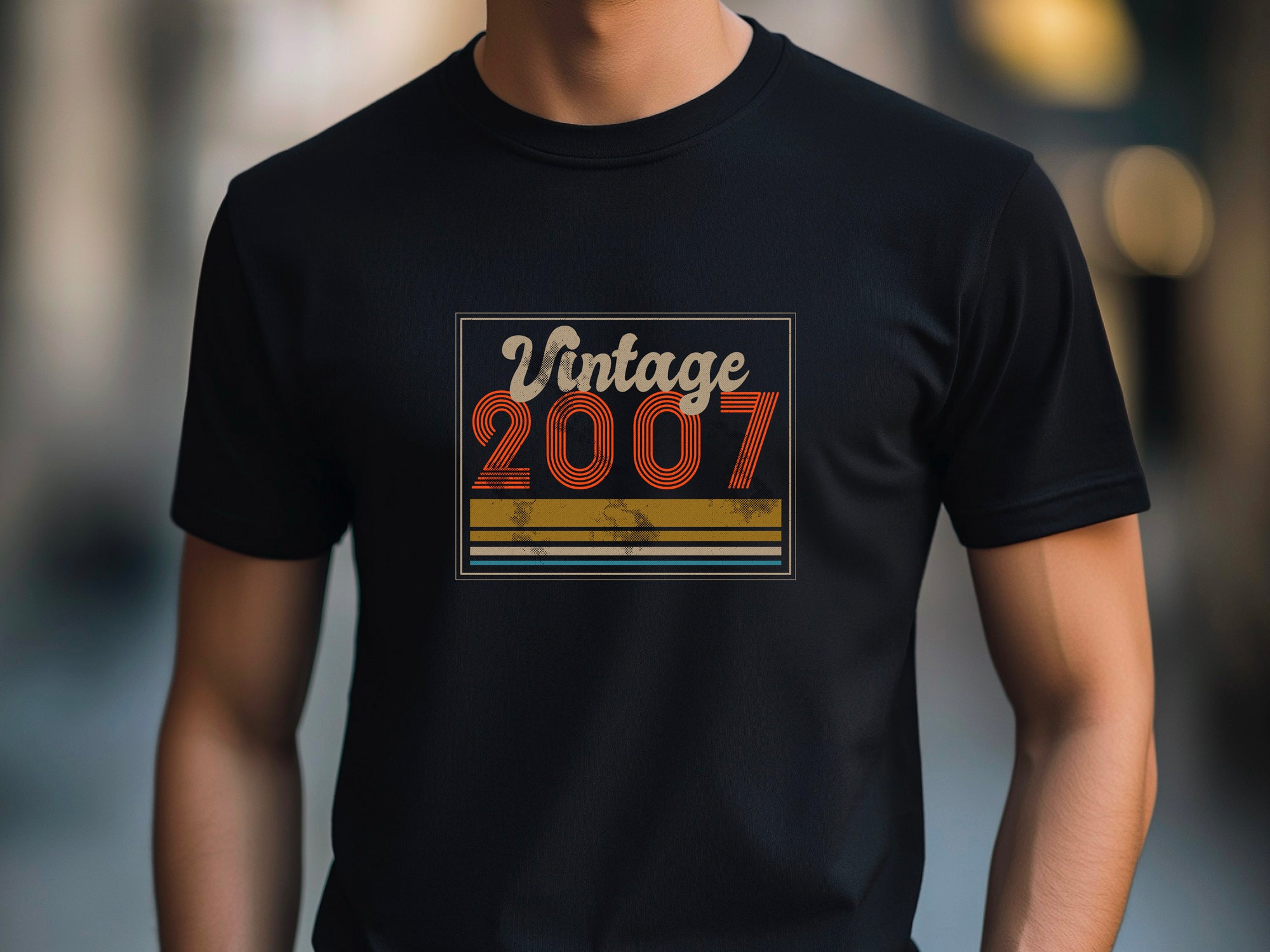 Vintage PR 2007 - 18th Birthday T-Shirt, Funny 18th Gift for Dad, 18th Gifts for Men, Classic 18th T-Shirt