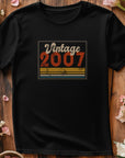 Vintage 2007 - 18th Birthday T-Shirt, Funny 18th Gift for Dad, 18th Gifts for Men, Classic 18th T-Shirt