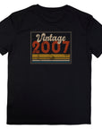 Vintage 2007 - 18th Birthday T-Shirt, Funny 18th Gift for Dad, 18th Gifts for Men, Classic 18th T-Shirt