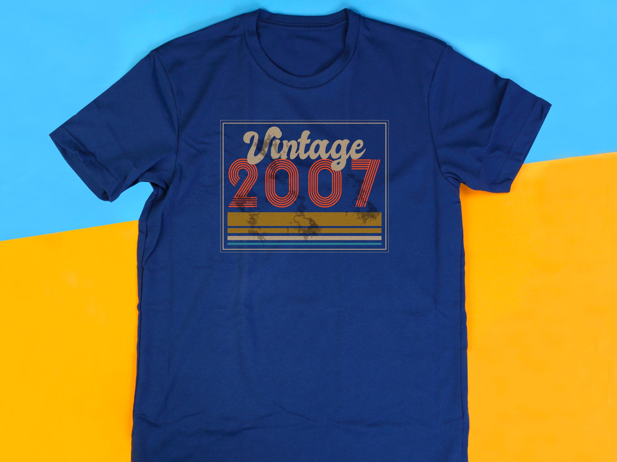 Vintage PR 2007 - 18th Birthday T-Shirt, Funny 18th Gift for Dad, 18th Gifts for Men, Classic 18th T-Shirt