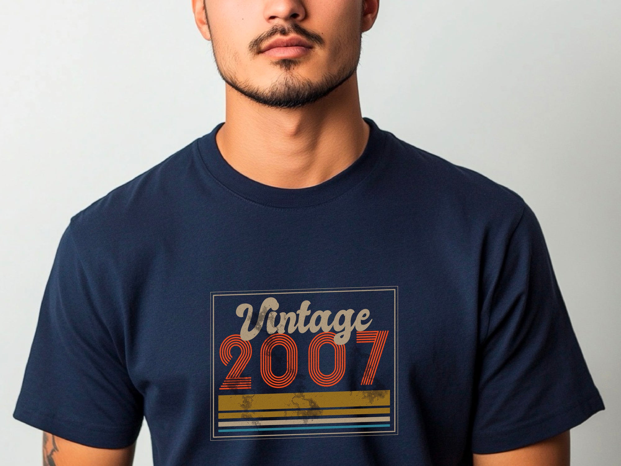 Vintage PR 2007 - 18th Birthday T-Shirt, Funny 18th Gift for Dad, 18th Gifts for Men, Classic 18th T-Shirt