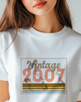 Vintage 2007 - 18th Birthday T-Shirt, Funny 18th Gift for Dad, 18th Gifts for Men, Classic 18th T-Shirt