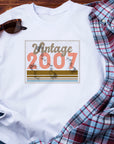 Vintage 2007 - 18th Birthday T-Shirt, Funny 18th Gift for Dad, 18th Gifts for Men, Classic 18th T-Shirt