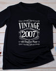 2007 18th Birthday T-Shirt, All Original Parts T-Shirt, 18th Birthday Gift for Him, Funny 18th T-Shirt, 18th Gifts for Men