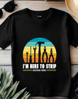 Night Shift Nurse Shirt, Funny RN T-Shirt, Tired But Caring Tee, Medical Worker Gift, Nursing Night Life Shirt