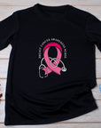 Breast Cancer Awareness Shirt, Pink Ribbon T-Shirt, Support Fighter Tee, Cancer Survivor Gift, October Awareness Shirt