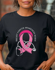 Breast Cancer Awareness Shirt, Pink Ribbon T-Shirt, Support Fighter Tee, Cancer Survivor Gift, October Awareness Shirt