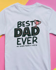 Best Daddy Ever T-shirt Dad Birthday Gift Tshirt Family Presents Fathers Day Gift Funny Slogan Joke Boys Girls Unisex Tee Tops
