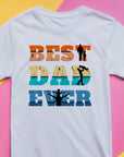 Best Dad Ever T-Shirt – Fathers Day Gift for Dad – Cool Dad Shirt – Mens Gift from Kids – Funny Father’s Day Tee – Gift for Him