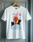Cat mom three cats Shirt, Gift For Cat Mom, Cat Gift For Mothers Day, Cat Mama Shirts, Cat Lover Shirt, New Cat Mom Shirt, Fur Mama