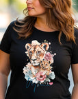 Mama lion watercolour T-shirt, lion and lioness shirt Tshirt, Mothers Day Shirt