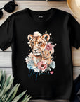 Mama lion watercolour T-shirt, lion and lioness shirt Tshirt, Mothers Day Shirt