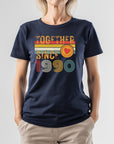 35th Anniversary Shirt, Est. 1990 Matching Couple Tees, Wifey & Hubby Gift, Married Since 1990 Custom Husband and Wife T-Shirt