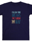 Follow Your Dreams T-Shirt – Vintage Inspirational Shirt – Positive Quote Tee – Uplifting Message – Motivational Gift T-Shirt