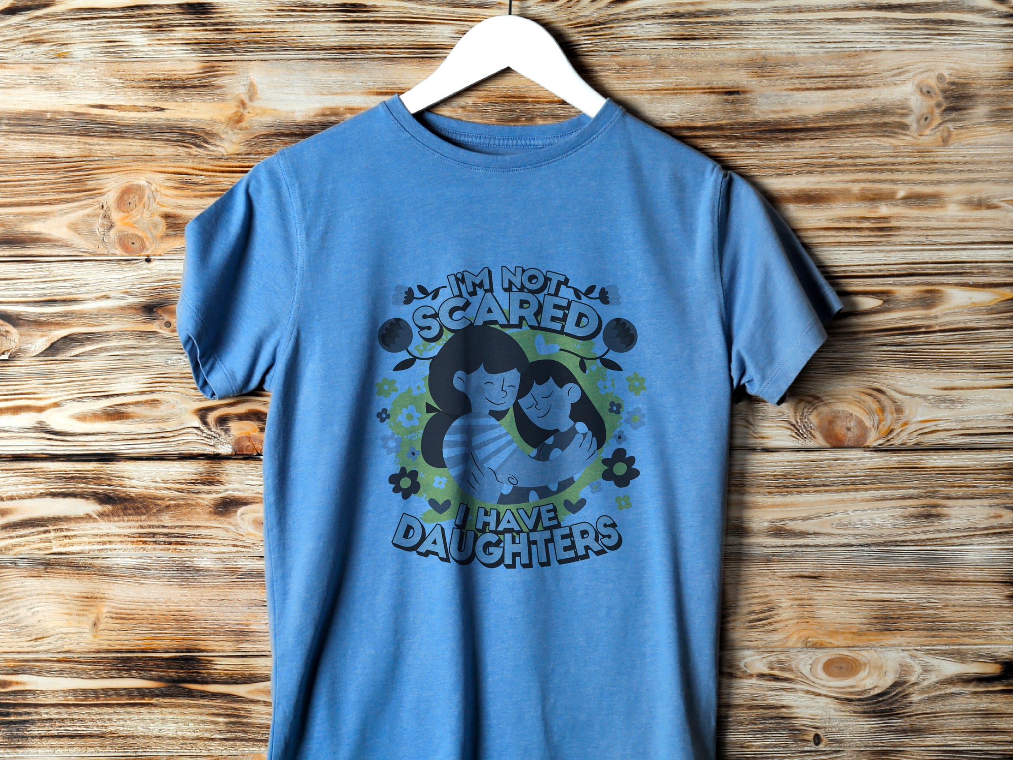 You Cant Scare Me, I have Two Daughters, Mothers Day T-shirt, Mothers Day T-shirt, Cute Mothers Day shirt, Mothers Day shirt, Shirt for Mom